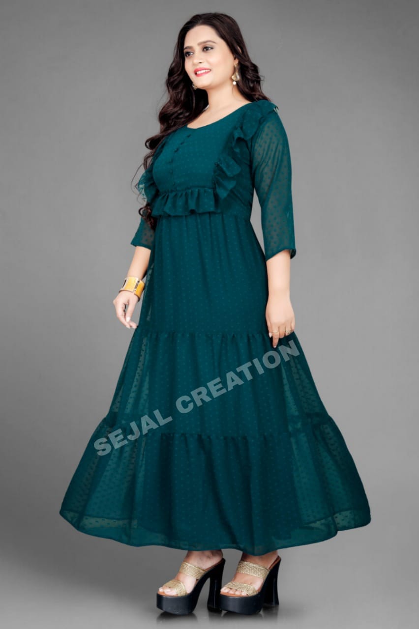 Sejal's Festive Wear Anarkali Kurti 